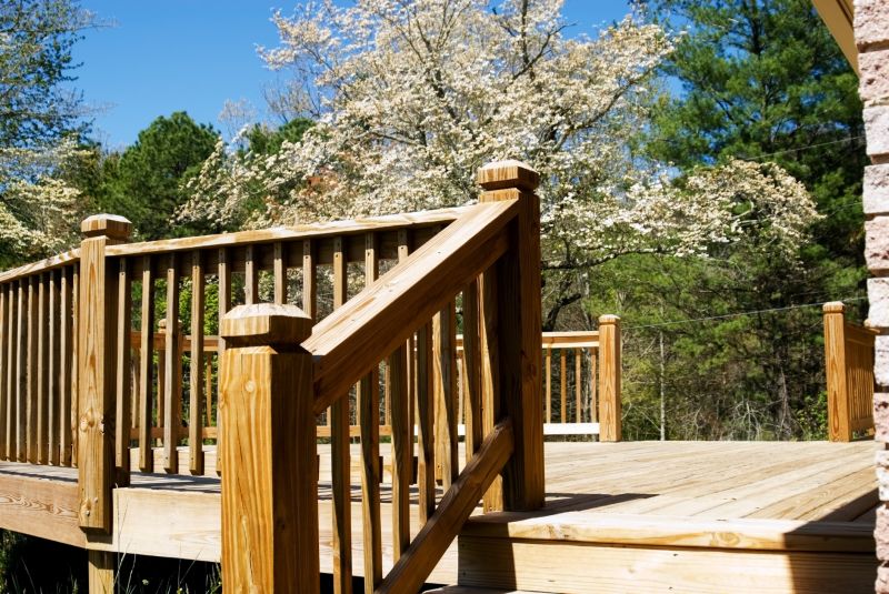 Floating Deck Installation in Worcester, MA