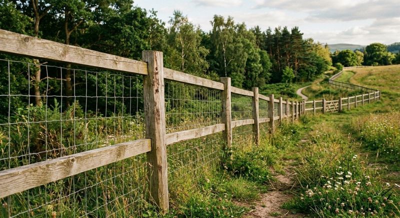 Ranch Fence Construction in Sacramento, CA