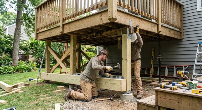 Deck Beam Replacement Service